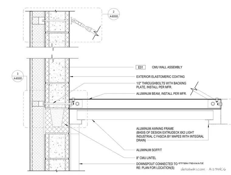 A-29WC6 — Awning Section