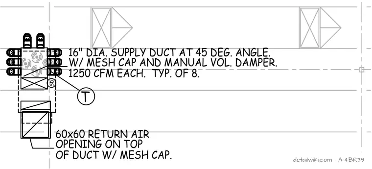 A-4BR39 — W/ Mesh Cap And Manual Vol. Damper.