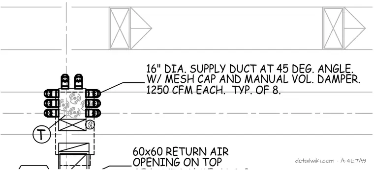 A-4E7A9 — W/ Mesh Cap And Manual Vol. Damper.