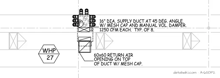 A-6SDP2 — W/ Mesh Cap And Manual Vol. Damper.