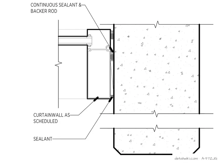 A-97ZJG — Curtainwall Jamb