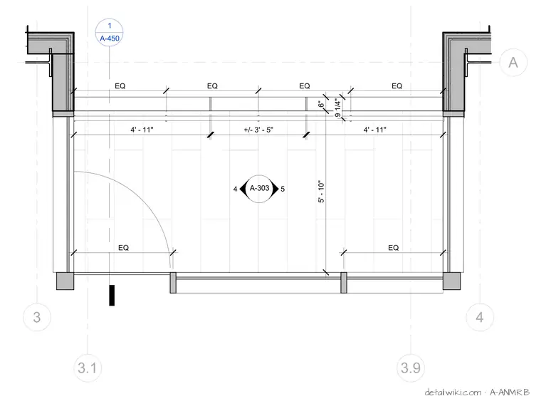 A-ANMRB — Level 3 - Enlarged Balcony Plan