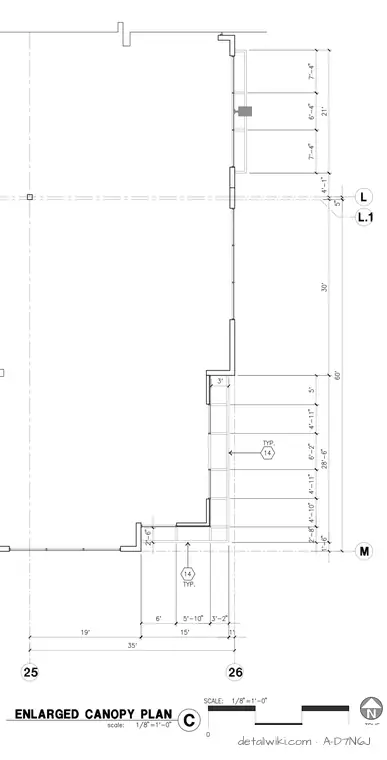 A-D7N6J — Enlarged Canopy Plan