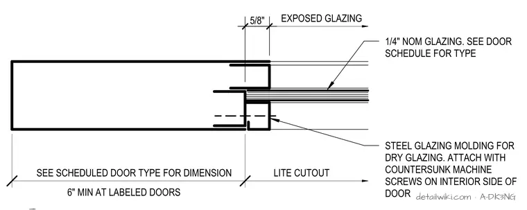 A-DK3NG — Hollow Metal Door