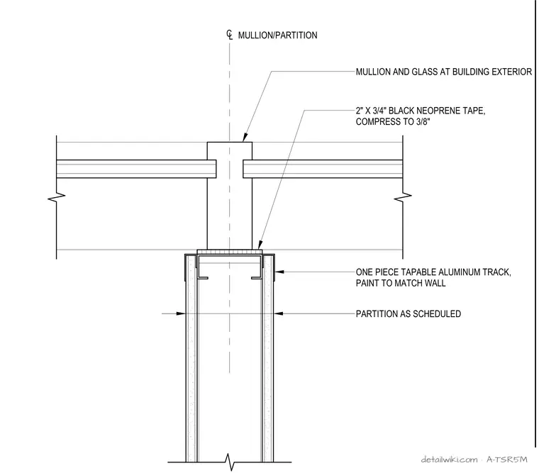 A-TSR5M — One Hr. Fire Rated Assembly
