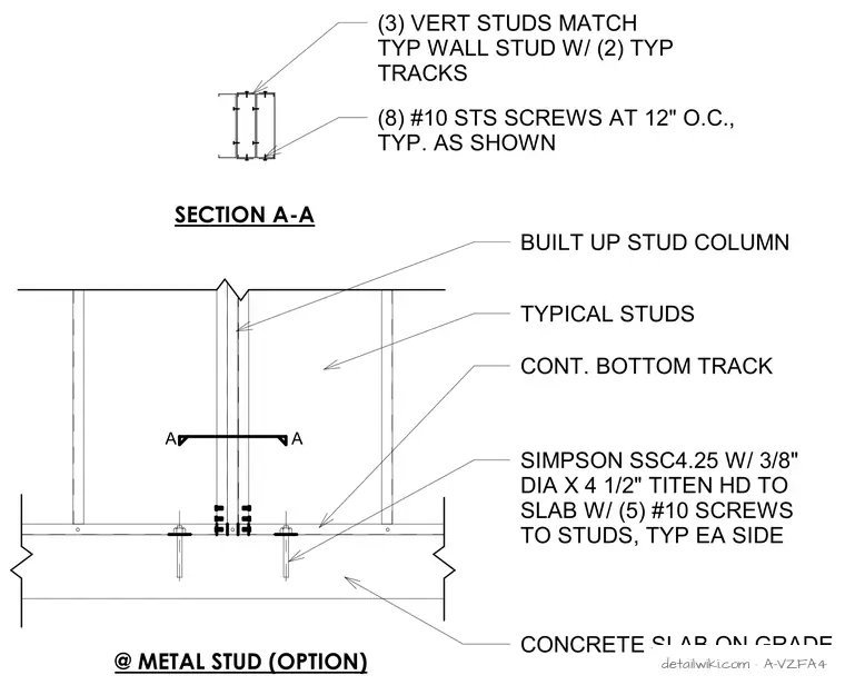 A-VZFA4 — Section A-A