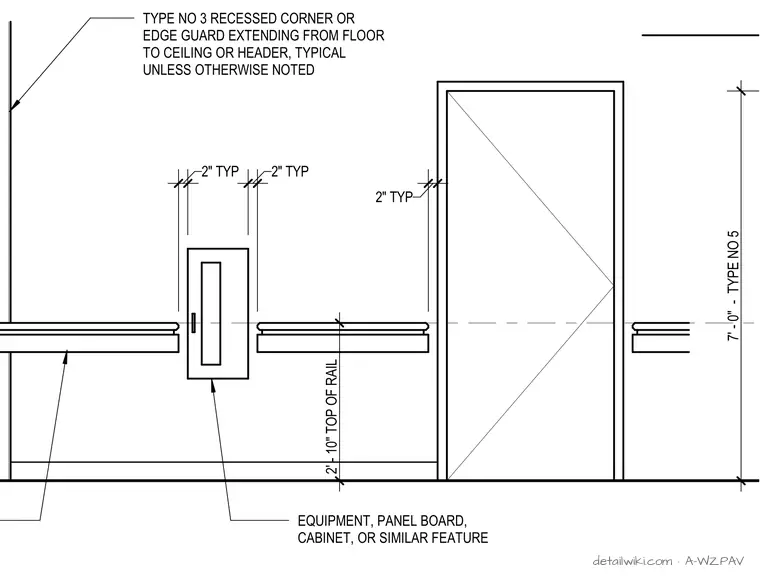 A-WZPAV — To Ceiling Or Header, Typical