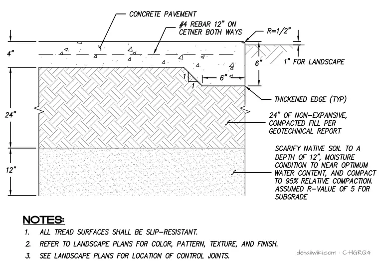 C-HGRQ4 — Pcc Section (Sidewalk)