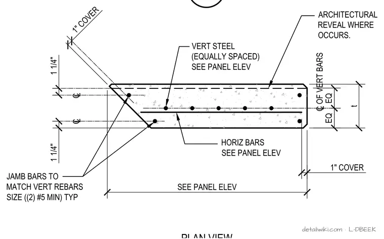 L-DBEEK — Wall Panel Detail