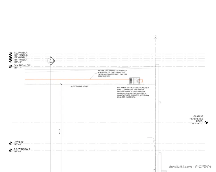 P-ZFE54 — Natural Gas Elevation View 2