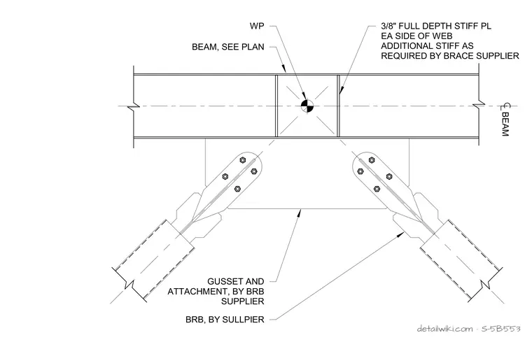 S-5B553 — Brace To Beam Top