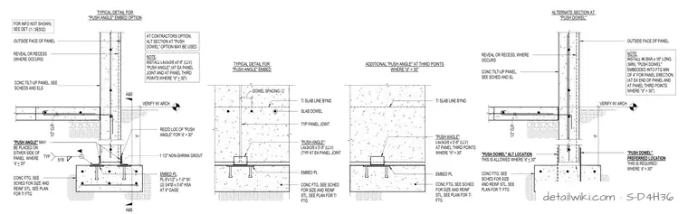 S-D4H36 — Erection Purposes Only)