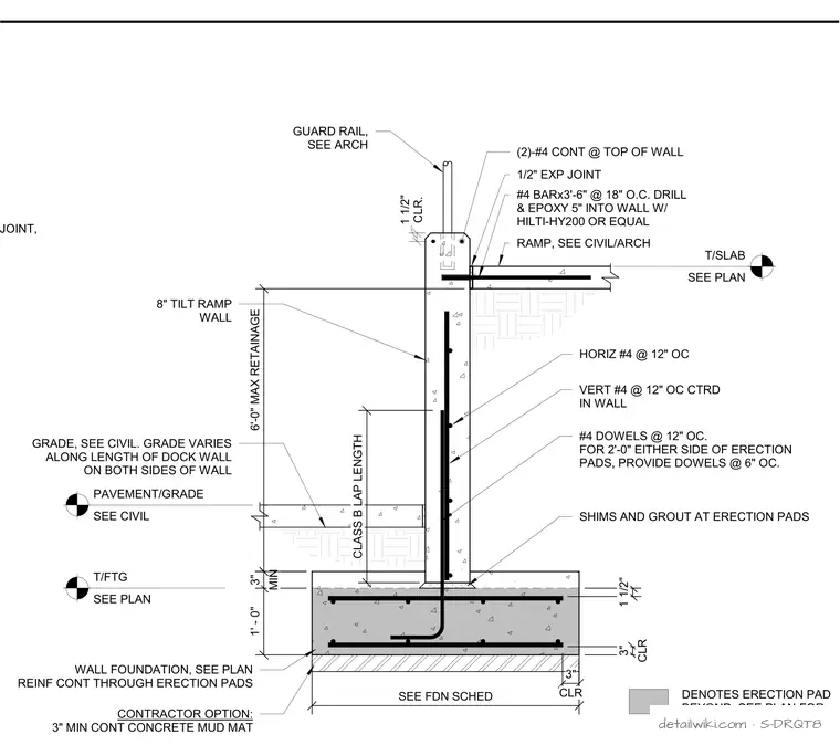 S-DRQT8 — Tilt Wall Ramp