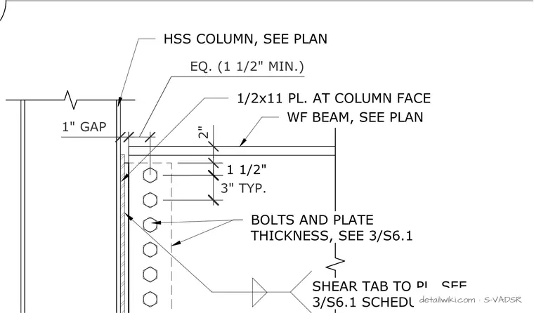 S-VADSR — Sprinkler Penetration In Wf Beam